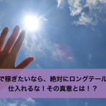 せどりで稼ぎたいなら、絶対にロングテール商品は仕入れるな!その真意とは!?